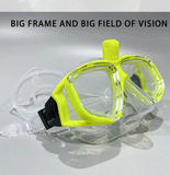 Professional underwater diving mask scuba diving goggles are suitable for GoPro small sports camera all-dry diving glasses