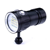 LED Diving Light 20000Lumens 15*L2 LED Flashlight Underwater 100m Waterproof Tactical Torch FOR Camera Video Fill Light