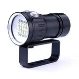 LED Diving Light 20000Lumens 15*L2 LED Flashlight Underwater 100m Waterproof Tactical Torch FOR Camera Video Fill Light