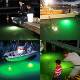 70W 130W DC 12V Green White Squid IP68 High Power Fish Attractant Stick Bait Lure Night Submersible Underwater LED Fishing Light