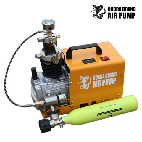 4500Psi 300Bar 30MPA  220V 110V Pcp Air Compressor Electric High Pressure Pump for Pneumatic PCP Rifle Airgun Scuba Inflator