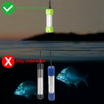 70W 130W DC 12V Green White Squid IP68 High Power Fish Attractant Stick Bait Lure Night Submersible Underwater LED Fishing Light