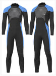 Mens Triathlon Wetsuit 3mm Neoprene Long Sleevele One Piece wetsuit Ultra Elastic Diving Suit Open Water Swimming