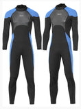 Mens Triathlon Wetsuit 3mm Neoprene Long Sleevele One Piece wetsuit Ultra Elastic Diving Suit Open Water Swimming