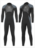 Mens Triathlon Wetsuit 3mm Neoprene Long Sleevele One Piece wetsuit Ultra Elastic Diving Suit Open Water Swimming