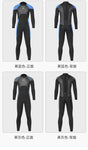 Mens Triathlon Wetsuit 3mm Neoprene Long Sleevele One Piece wetsuit Ultra Elastic Diving Suit Open Water Swimming