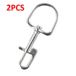 1pc Bolt Snap 316 Stainless Steel For Sports Equipment Marine Scuba Diving Bolt Snap Hooked Snap Pin Uses Diving BCD