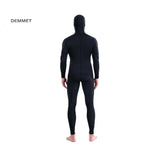 HOT 3mm Camouflage Wetsuit Long Sleeve Fission Neoprene Submersible For Men Keep Warm Top and Pants Two-piece Hooded Diving Suit