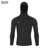 1.5mm Adult Wetsuit Separate Men's Diving Suit Thickened Warm Winter Jacket Quick Dry Snorkeling Surf Swimming Front Zip