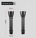 Brightest XHP160 Diving Flashlight Underwater 1000m Professional Waterproof Flashlight Underwater Lantern Rechargeable Dive Lamp