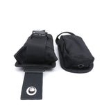 New 2Pcs Spare Black 1680D Nylon Scuba Diving Weight Belt Pockets With Quick Release Buckle -22.5X15x5cm