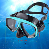 Dry Snorkel Set Diving Mask Professional Scuba Swimming Goggles Anti-Leak Anti-Fog Wide View Tempered Glass Lenses Adults Youth