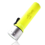 Led  Underwater Flashlight Ip68 Waterproof 5Th Battery Aa*4  Portable Special Plastic Professional Diving Light Flashlight