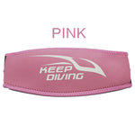 Neoprene Scuba Diving Mask Head Strap Cover Mask Padded Protect Long Hair Band Strap-Wrapper