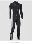 3MM Neoprene Wetsuit Men Surf Scuba Diving Suit Men Women Front Zipper Diving Suit Snorkeling Scuba Diving Full Wetsuit