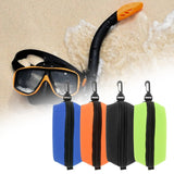 Scuba Dive Mask Pouch Neoprene Diving Mask Case for Computer Watch Diving Glasses, Snorkeling Glasses, Scuba Glasses Nose Clip