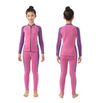 2.5mm Thermal Keep Warm Diving Suit Snorkeling Surfing Swimming Suit Boy Girl Diving Clothes Kids Neoprene Split Wetsuit