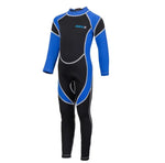 2.5MM Neoprene Wetsuits Kids Swimwears Diving Suits Long Sleeves Boys Girls Surfing Children Rash Guards Snorkel One Pieces