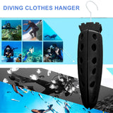 Wetsuit Hanger Surfing Accessories Foldable Surfing Suit Hanger Folding Vented Hanger for Snorkeling Diving Surf Wetsuit Drysuit