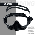 Adjustable Free Diving Goggles Anti-fog Waterproof Snorkeling Scuba Dive Mask Glasses Eyewear