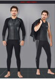 Neoprene 3MM 2MM Men Women Wetsuit Jacket Scuba Diving Suit Surf Snorkeling Underwater Fishing Spearfishing Kitesurf Equipment