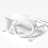 Outdoor Swimming Goggles Anti-Fog Wide View Scuba Diving Swimming Glasses with Earplugs for Adult Youth Water Sports