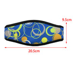 Neoprene Replacement Diving Mask Straps Long Hair Wrapper Protector for Women Men Underwater Scuba Diving Snorkeling Swimming