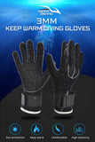 3MM Genuine Neoprene Gloves Anti Scratch and Keep Warm for Scuba Diving Non-slip Snorkeling Equipment