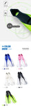 Professional Scuba Diving Fins Adult Adjustable Swimming Shoes Silicone Long Submersible Snorkeling Diving Scuba Flippers