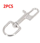 1pc Bolt Snap 316 Stainless Steel For Sports Equipment Marine Scuba Diving Bolt Snap Hooked Snap Pin Uses Diving BCD