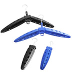 Wetsuit Hanger Surfing Accessories Foldable Surfing Suit Hanger Folding Vented Hanger for Snorkeling Diving Surf Wetsuit Drysuit