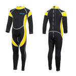 2.5MM Neoprene Wetsuits Kids Swimwears Diving Suits Long Sleeves Boys Girls Surfing Children Rash Guards Snorkel One Pieces