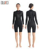 Neoprene 3MM Men Women Wetsuit Jacket Scuba Diving Suit Surf Snorkeling Underwater Spearfishing Fishing Kitesurf Equipment