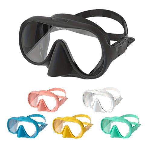 Panorama Snorkeling Mask New Professional Scuba Diving Mask Wave Proof Snorkeling Adult Silicone Skirt  Goggles Swimming