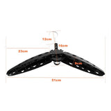 Wetsuit Hanger Surfing Accessories Foldable Surfing Suit Hanger Folding Vented Hanger for Snorkeling Diving Surf Wetsuit Drysuit