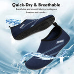 Unisex Water Shoes Soft Beach Non-Slip Aqua Shoes Quick Dry Breathable Swimming Diving Snorkeling Sneaker Socks Slipper