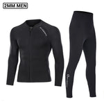 Neoprene 3MM 2MM Men Women Wetsuit Jacket Scuba Diving Suit Surf Snorkeling Underwater Fishing Spearfishing Kitesurf Equipment