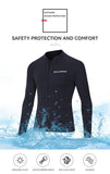 2-3mm Neoprene Wetsuit Top Couple's Long-sleeved Diving Jacket Warm Cold-proof Sun Protection Swimming Surfing Snorkeling Coat