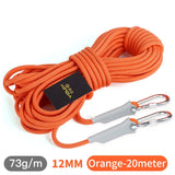 12mm 10mm 12KN(1200KG) Lanyard Outdoor Camping Rope Climbing Hiking Survival Equipment Tent Accessories Rescue Snorkeling Rope