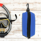 Scuba Dive Mask Pouch Neoprene Diving Mask Case for Computer Watch Diving Glasses, Snorkeling Glasses, Scuba Glasses Nose Clip