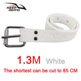 1 pcs 1.3M~1.5M Cutable Silicone Gel Rubber Weight Belt With Stainless Steel Buckle Freediving ScubaDiving BCD Accessories