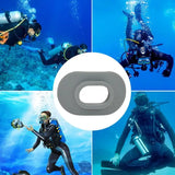 Scuba Diving Mouthpiece Protective Lip Sleeve Soft Silicone Protection Diving Gear Diving Breathing Device For Deep Diving