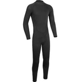 3MM Neoprene Wetsuits Men Diving Suits Long Sleeves Surfing Snorkel One Pieces Black