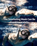 Panorama Snorkeling Mask New Professional Scuba Diving Mask Wave Proof Snorkeling Adult Silicone Skirt  Goggles Swimming