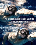 Panorama Snorkeling Mask New Professional Scuba Diving Mask Wave Proof Snorkeling Adult Silicone Skirt  Goggles Swimming