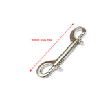 1pc Bolt Snap 316 Stainless Steel For Sports Equipment Marine Scuba Diving Bolt Snap Hooked Snap Pin Uses Diving BCD