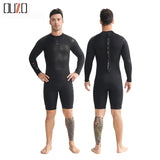 Neoprene 3MM Men Women Wetsuit Jacket Scuba Diving Suit Surf Snorkeling Underwater Spearfishing Fishing Kitesurf Equipment