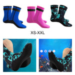 Men Women Wetsuit Socks 3mm Neoprene Thermal Diving Socks Anti-Slip Sport Socks Water Booties, for Snorkeling Surfing Kayaking