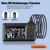 Industrial Endoscope With Light 4.3-inch LCD HD Digital Camera Handheld Waterproof Sewer Inspection Camera 8 LED lights