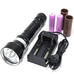 Powerful LED L2 Scuba Diving Flashlight 26650 Dive Light tactic Torch Underwater Flashlight Waterproof Diving Lamp lanterna